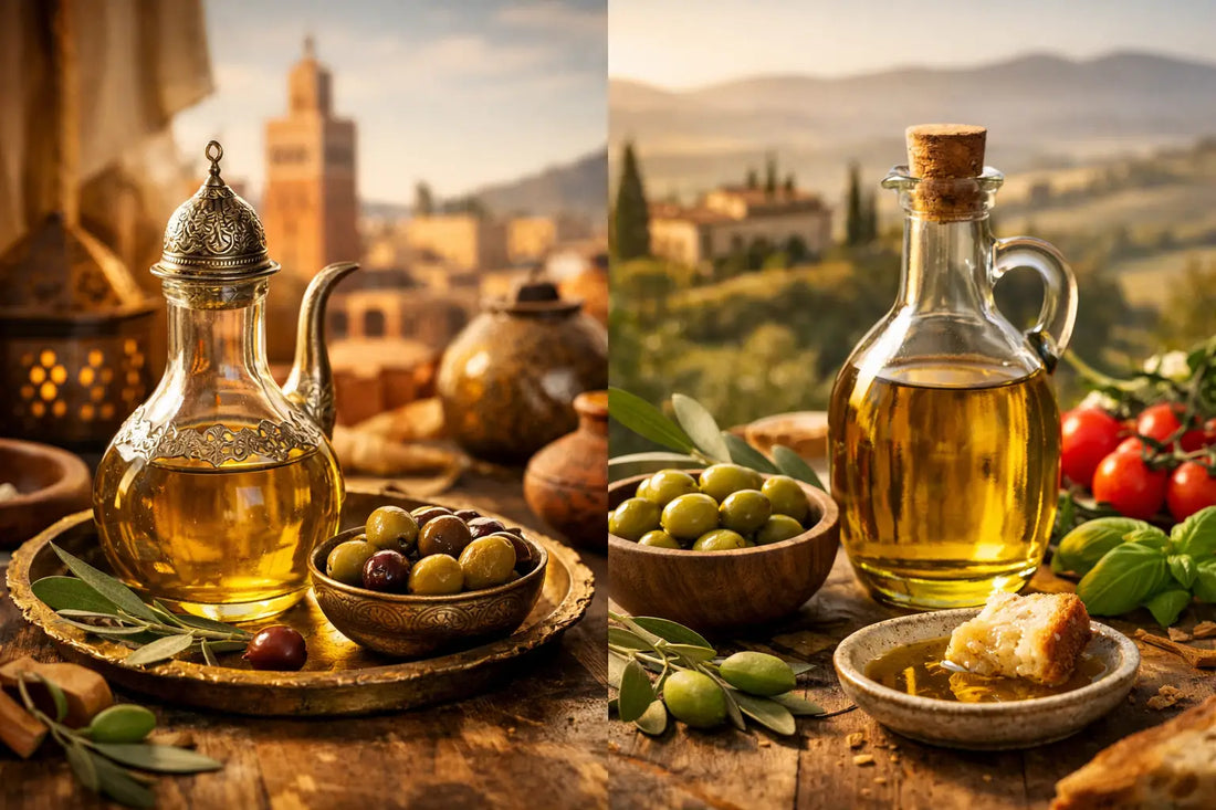 Marokkanisches oder italienisches Olivenöl?
